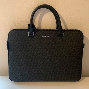 Michael Kors, Henry Logo Briefcase, Black